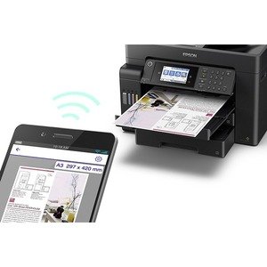 Multifuncional Epson EcoTank L15150, Color, Inyección de Tinta, Tanque de Tinta, Inalámbrico, Print/Scan/Copy/Fax - Imagen 9