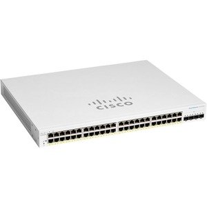 Switch Cisco Gigabit Ethernet Business CBS220, 48 Puertos 10/100/1000Mbps + 4 Puertos SFP+, 176 Gbit/s, 8192 Entradas - Administrable - Imagen 3